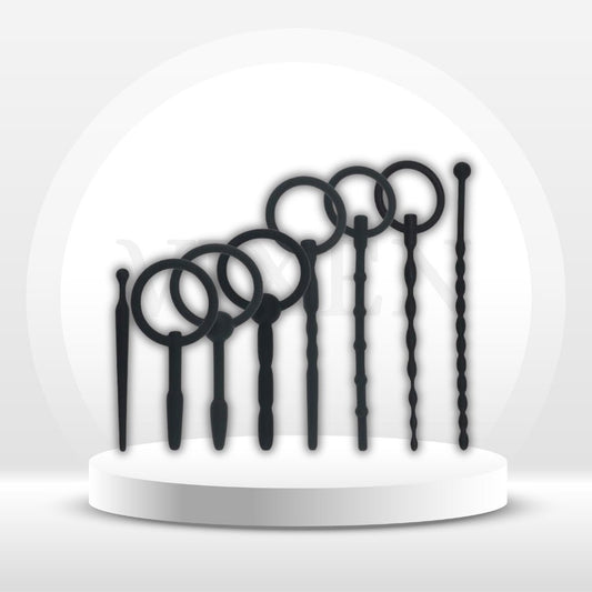 SoftEight 8-Piece Silicone Urethral Sound & Plug Set - Vixen | Nova Network