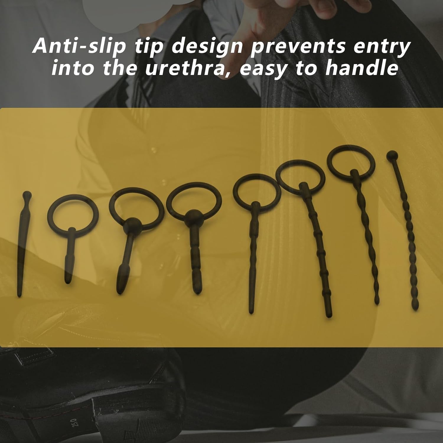 SoftEight 8-Piece Silicone Urethral Sound & Plug Set - Vixen | Nova Network