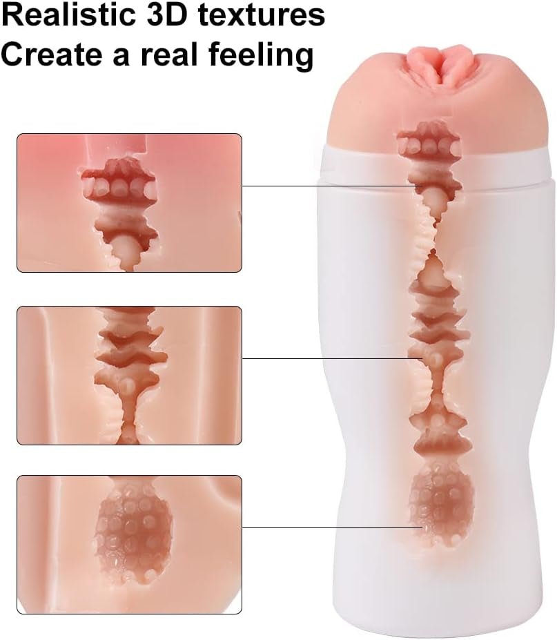 SoftGrip Realistic Pocket Pussy Male Stroker Cup - Vixen | Nova Network