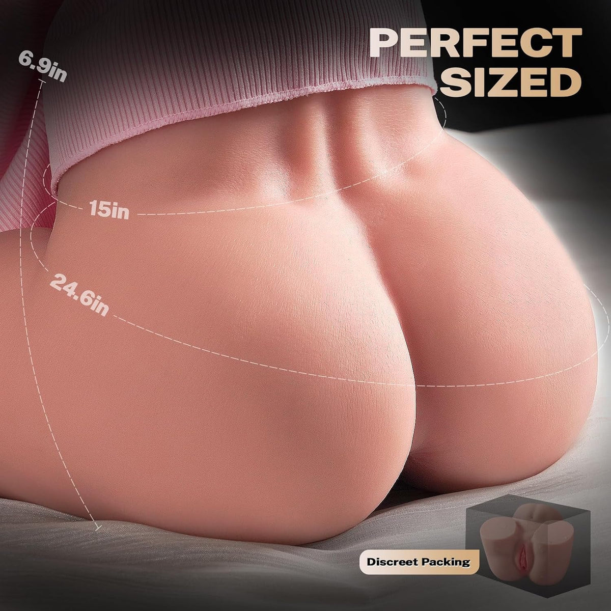 SoftLine 5.5LB Pocket Pussy | Dual Channel Sex Doll - Vixen Adult Playroom