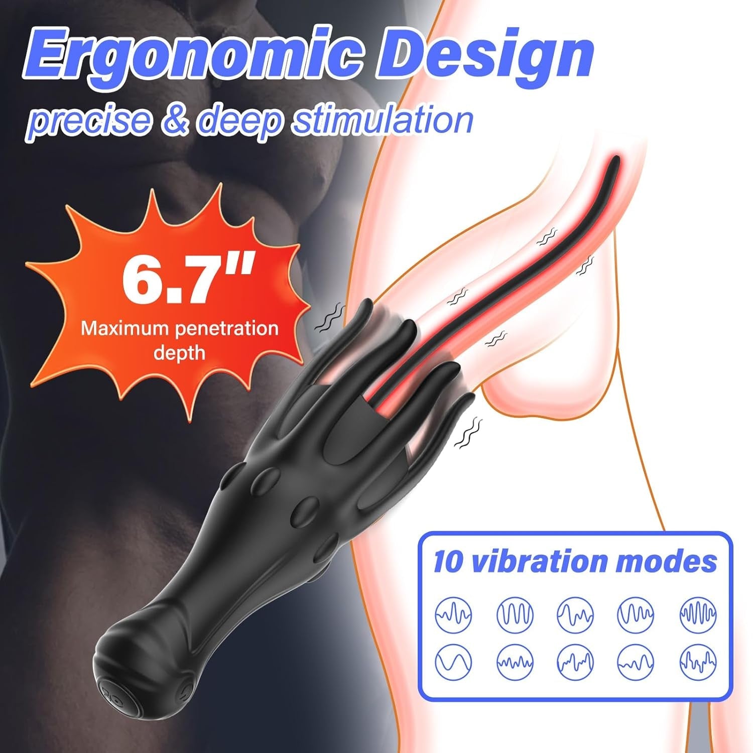 SoundStroke Male Vibrator & Urethral Sound Set - Vixen | Nova Network