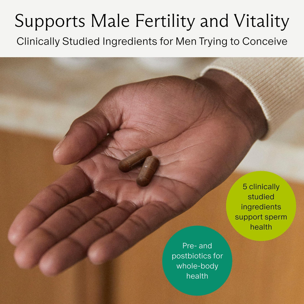 Sperm Support Men's Preconception Supplement | Needed. - Vixen Adult Playroom