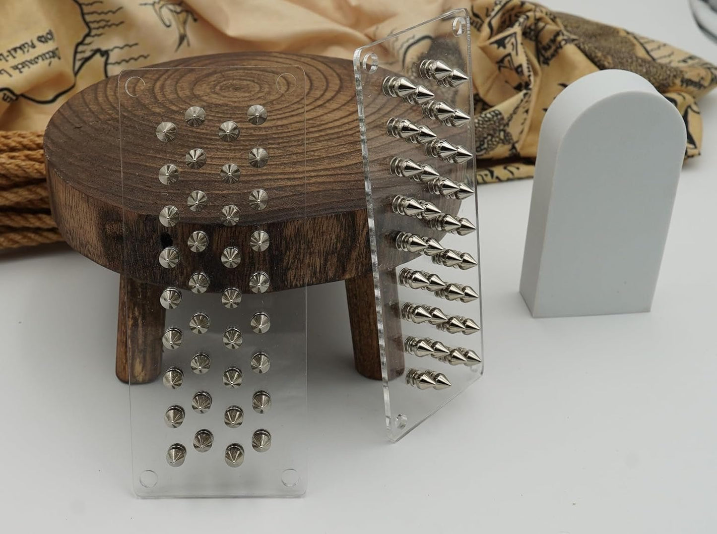 SpikeSplit Acrylic CBT BDSM Penis & Testicle Crusher - Vixen | Nova Network