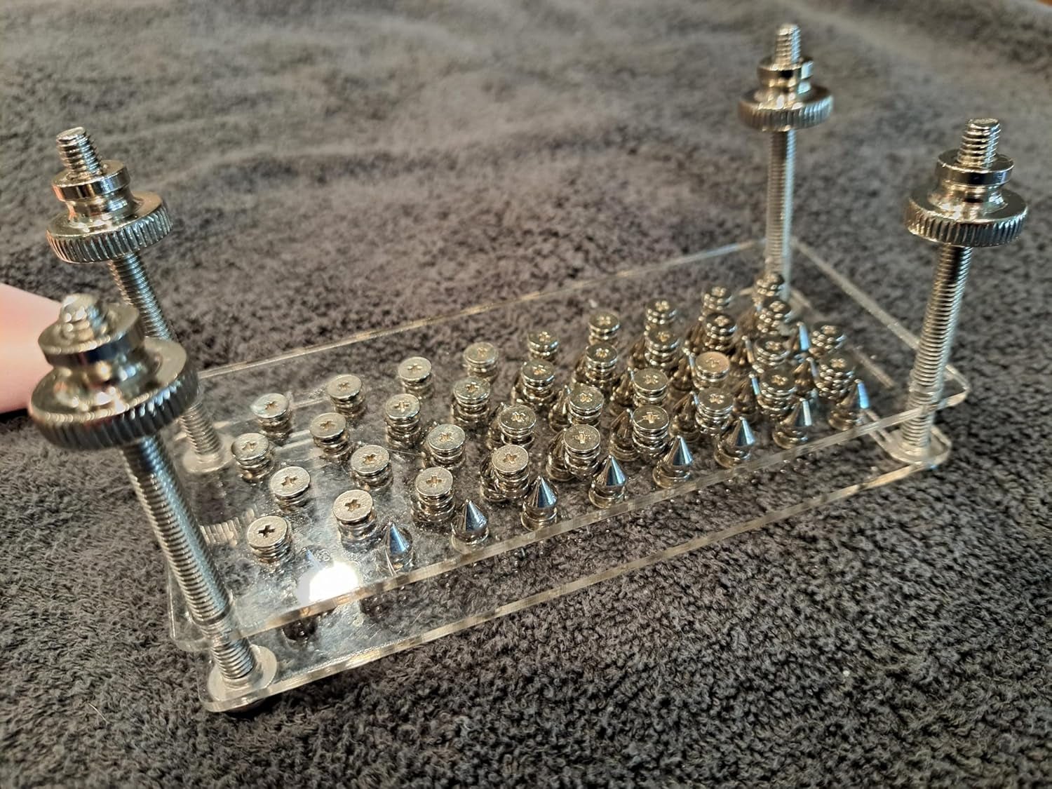 SpikeSplit Acrylic CBT BDSM Penis & Testicle Crusher - Vixen | Nova Network