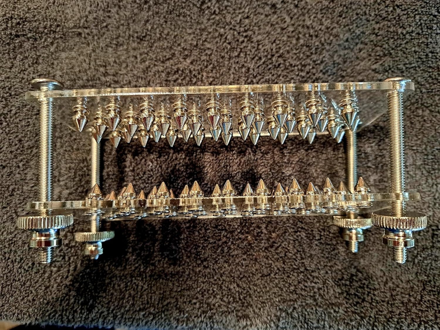 SpikeSplit Acrylic CBT BDSM Penis & Testicle Crusher - Vixen | Nova Network