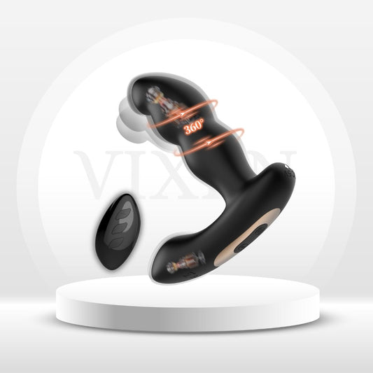 SpinCurve Rotating Prostate Massager & Anal Vibrator - Vixen | Nova Network