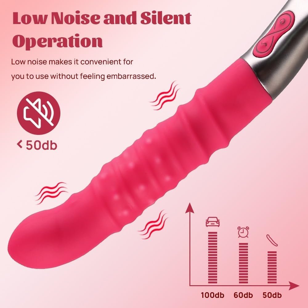 SpinLush Rotating Beads G - Spot Dildo Vibrator Wand - Vixen | Nova Network