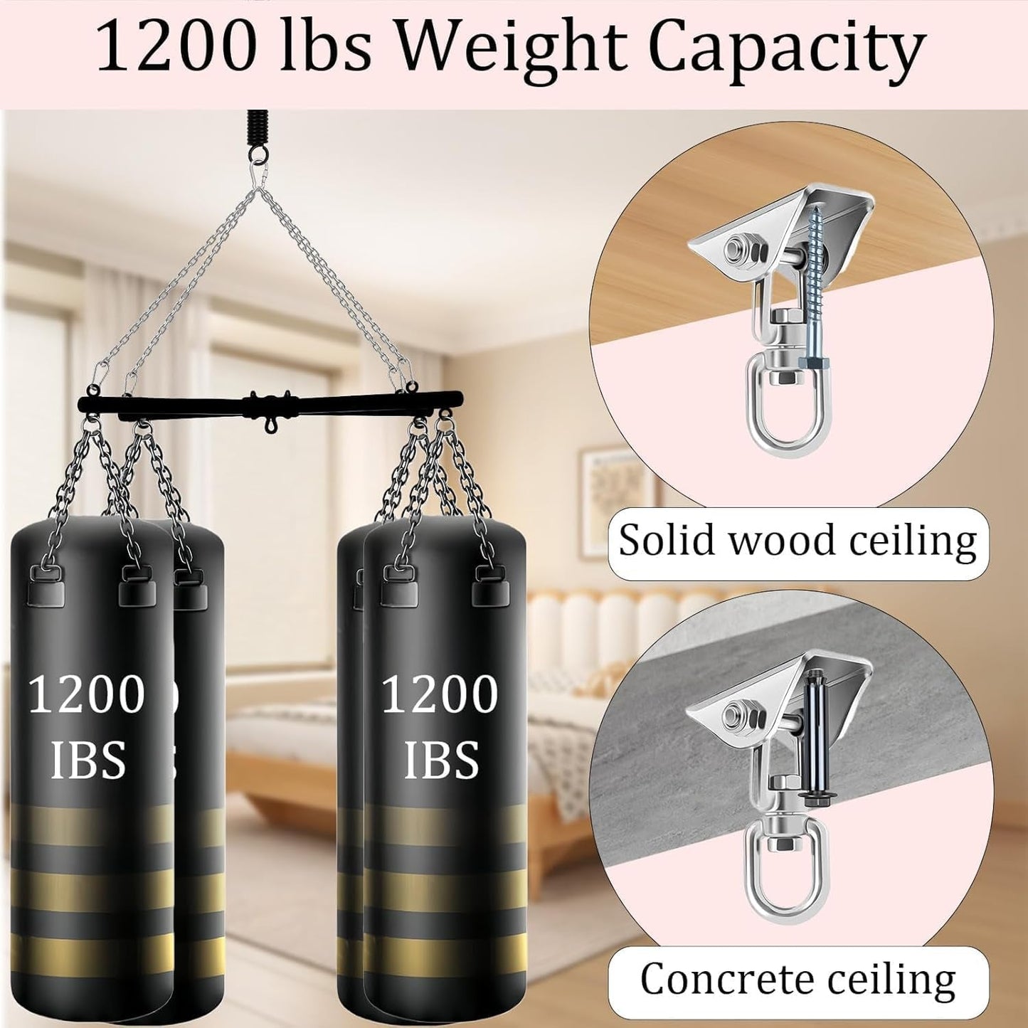 SpinLux 360° Rotating Sex Swing Padded Leather Kit - Vixen | Nova Network
