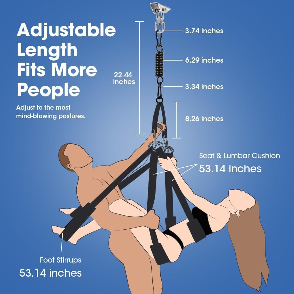 SpinLuxe 360° Spinning Premium Sex Swing - Vixen | Nova Network