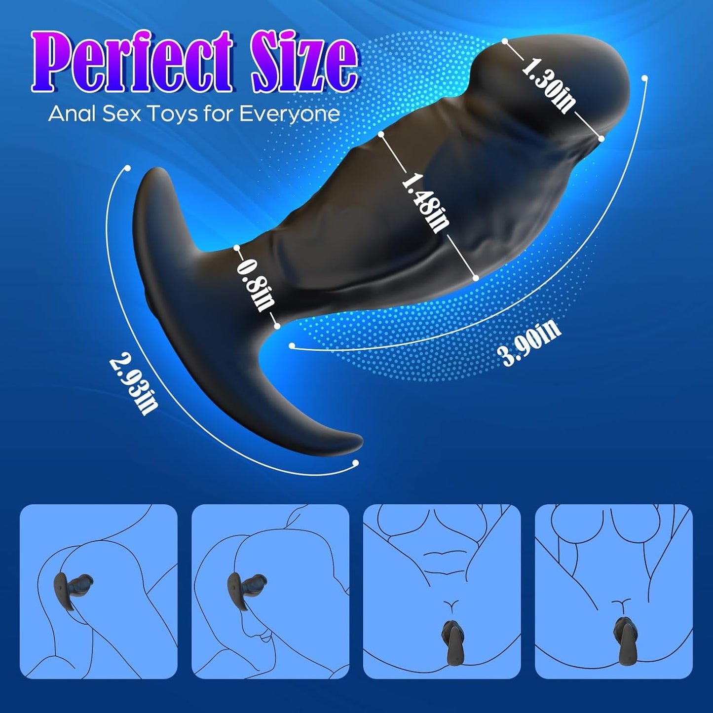 SpinPulse App Rotating Anal Plug - Vixen | Nova Network