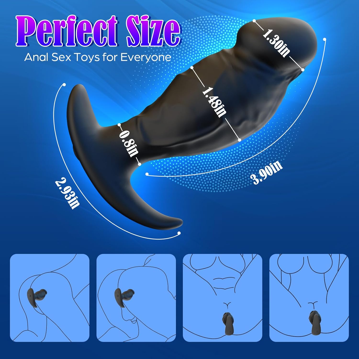 SpinPulse App Rotating Anal Plug - Vixen | Nova Network