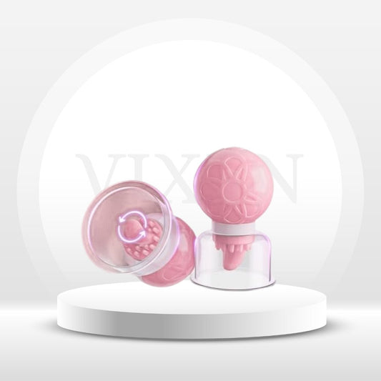SpinTease 4 - in - 1 Rotating Nipple Stimulator - Vixen | Nova Network