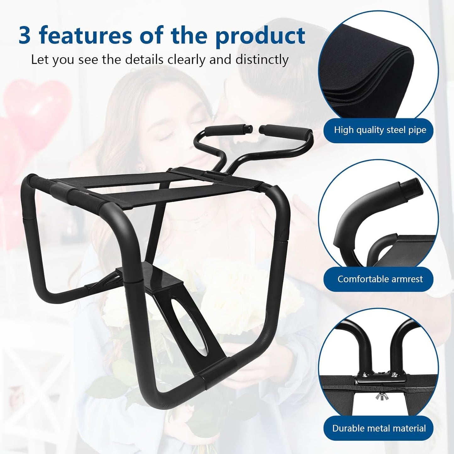 SpinThrust Sex Chair with Dildo & Armrests - Vixen | Nova Network