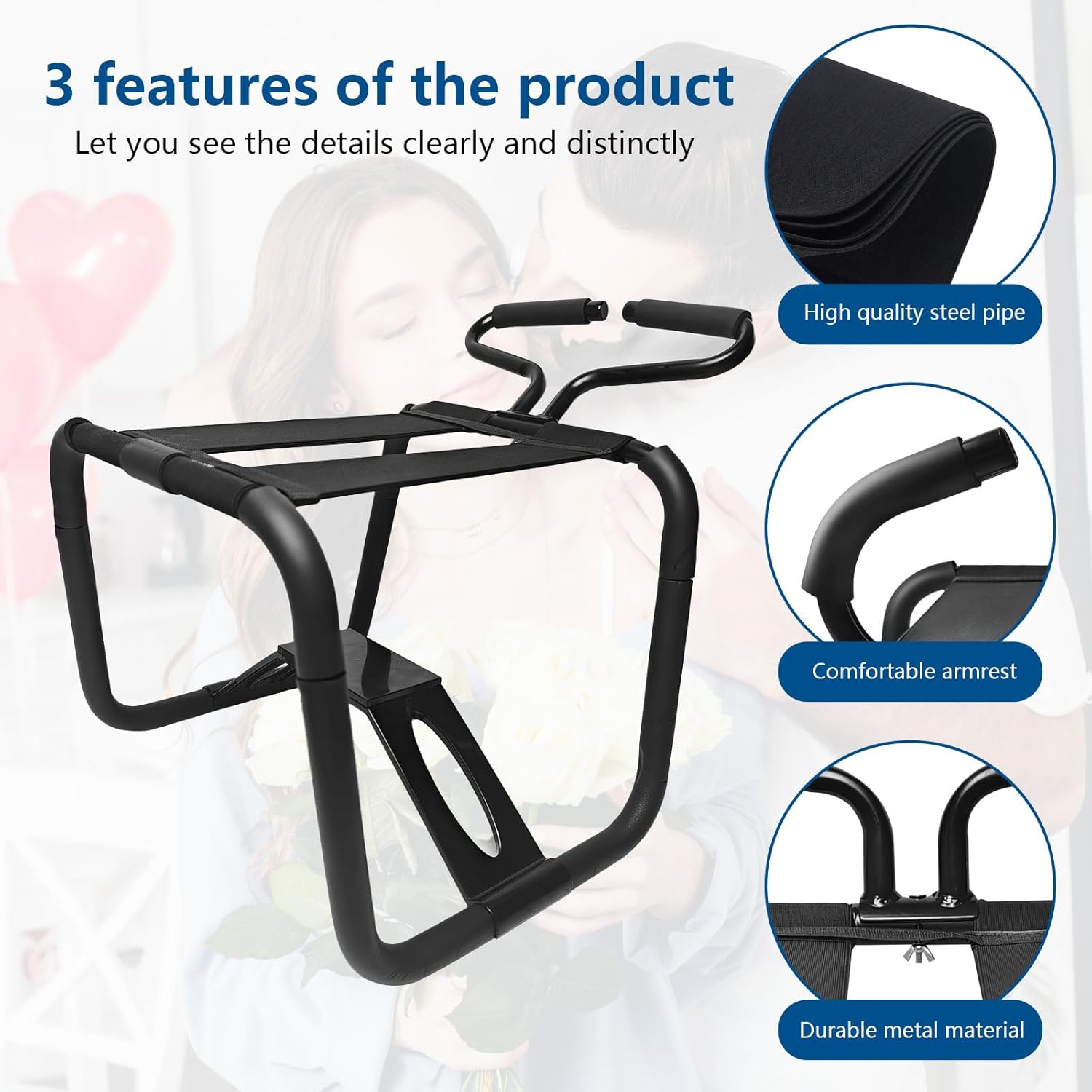 SpinThrust Sex Chair with Dildo & Armrests - Vixen | Nova Network