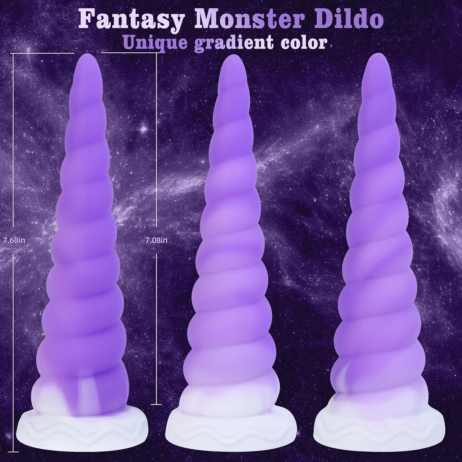 SpiralBloom Spiral-Textured Anal Trainer Plug - Vixen | Nova Network