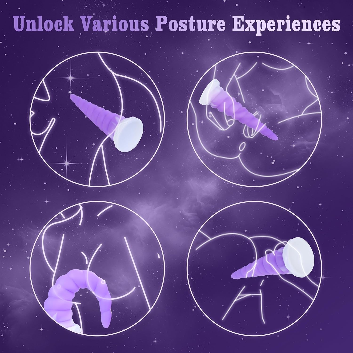 SpiralBloom Spiral-Textured Anal Trainer Plug - Vixen | Nova Network