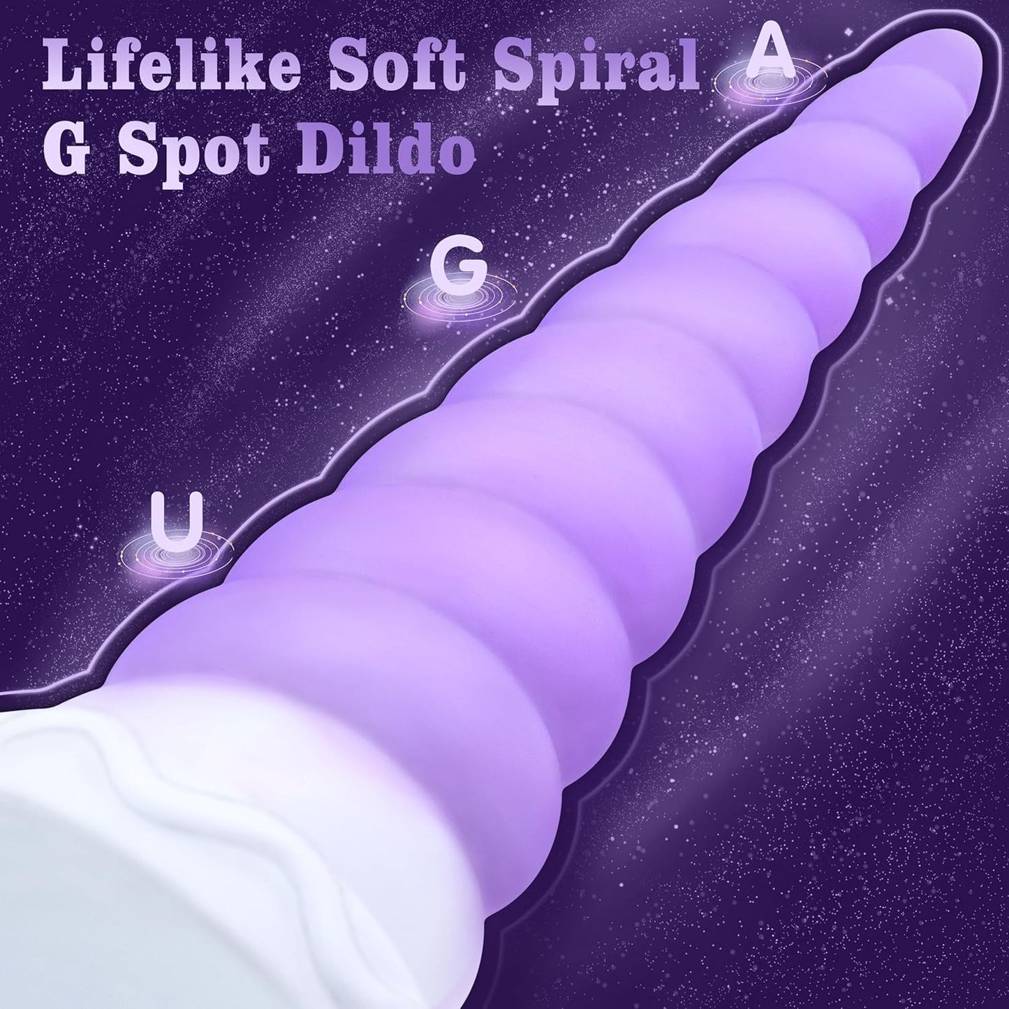 SpiralBloom Spiral-Textured Anal Trainer Plug - Vixen | Nova Network