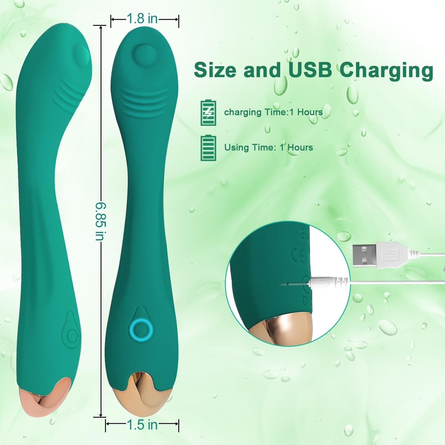 SpiralMuse G - Spot Vibrator Wand - Vixen | Nova Network
