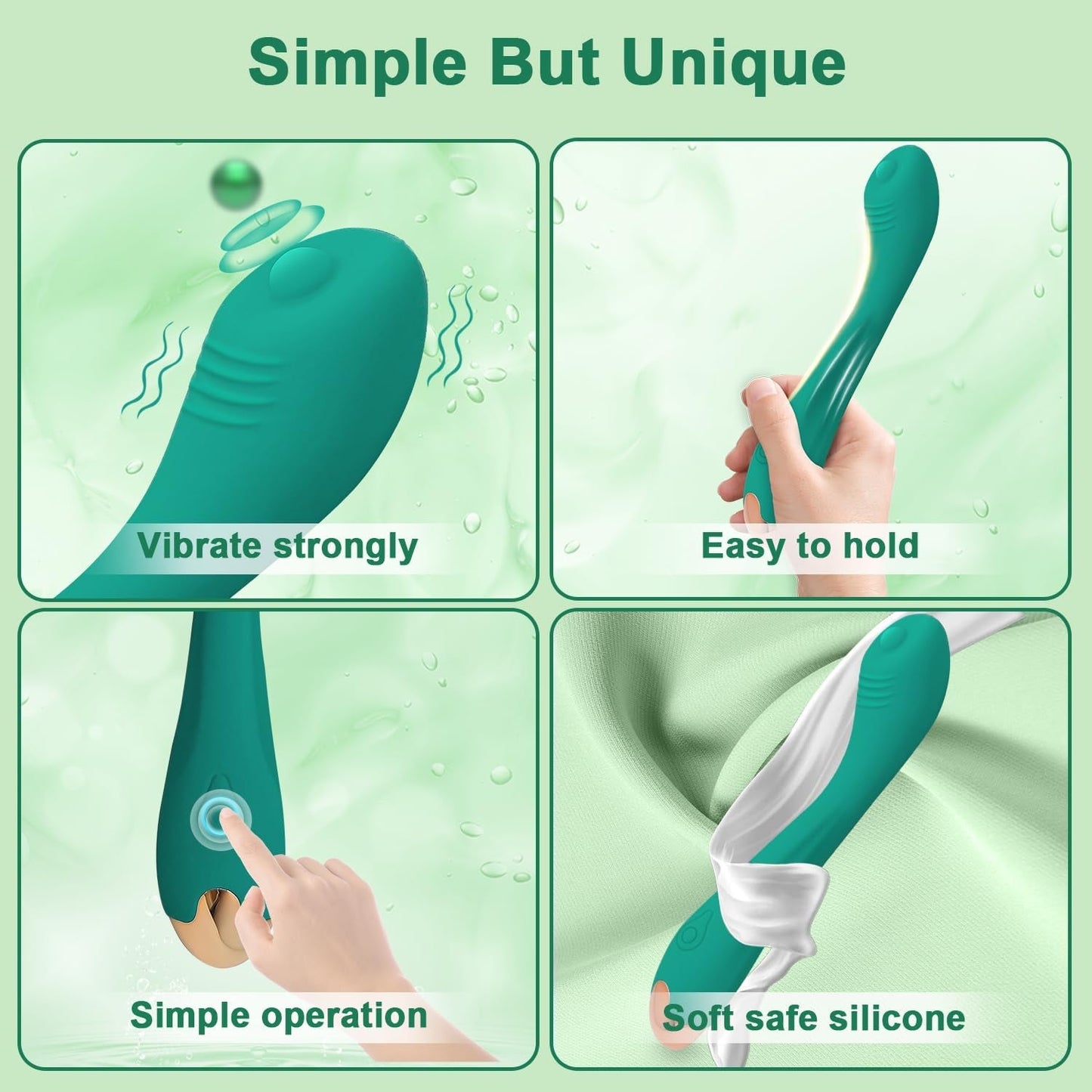 SpiralMuse G - Spot Vibrator Wand - Vixen | Nova Network