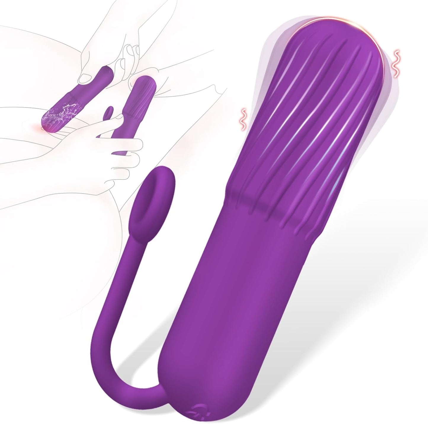 SpiralPulse Spiral Textured Bullet Vibrator - Vixen | Nova Network