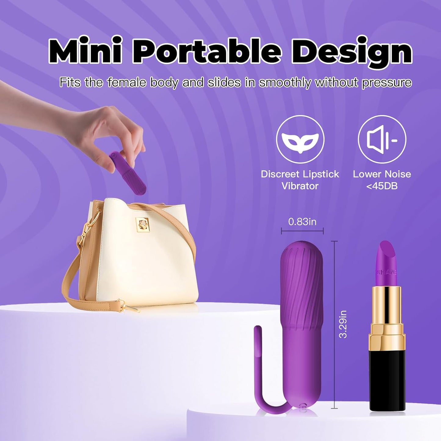 SpiralPulse Spiral Textured Bullet Vibrator - Vixen | Nova Network