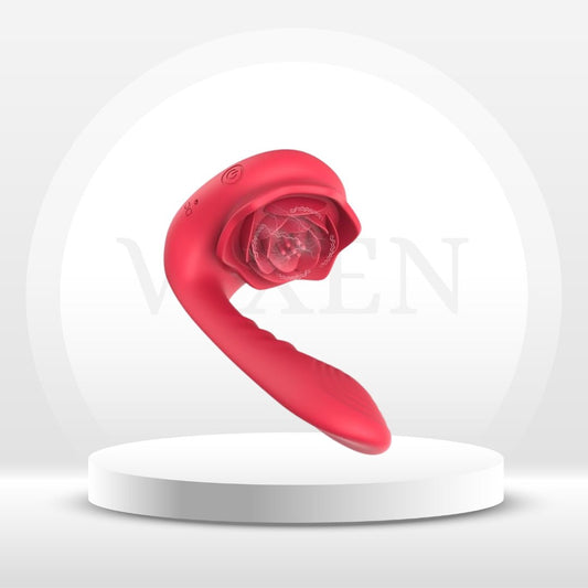 SpiralRose 4 - in - 1 App - Controlled G - Spot & Clit Vibrator - Vixen | Nova Network