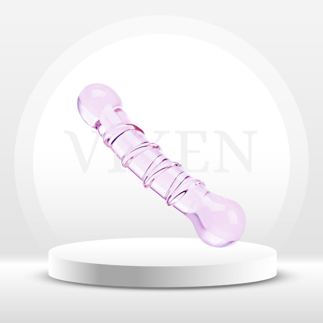SpiralSeduct Glass Pleasure Wand - Vixen | Nova Network