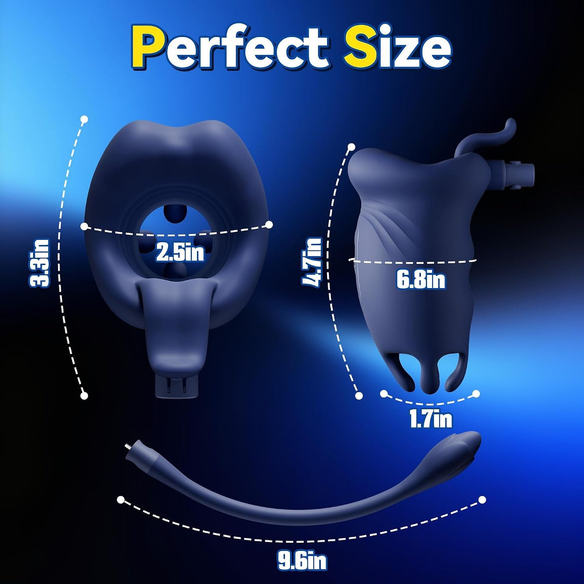 SplitForce Vibrating Male Masturbator with Detachable Butt Plug - Vixen Adult Playroom
