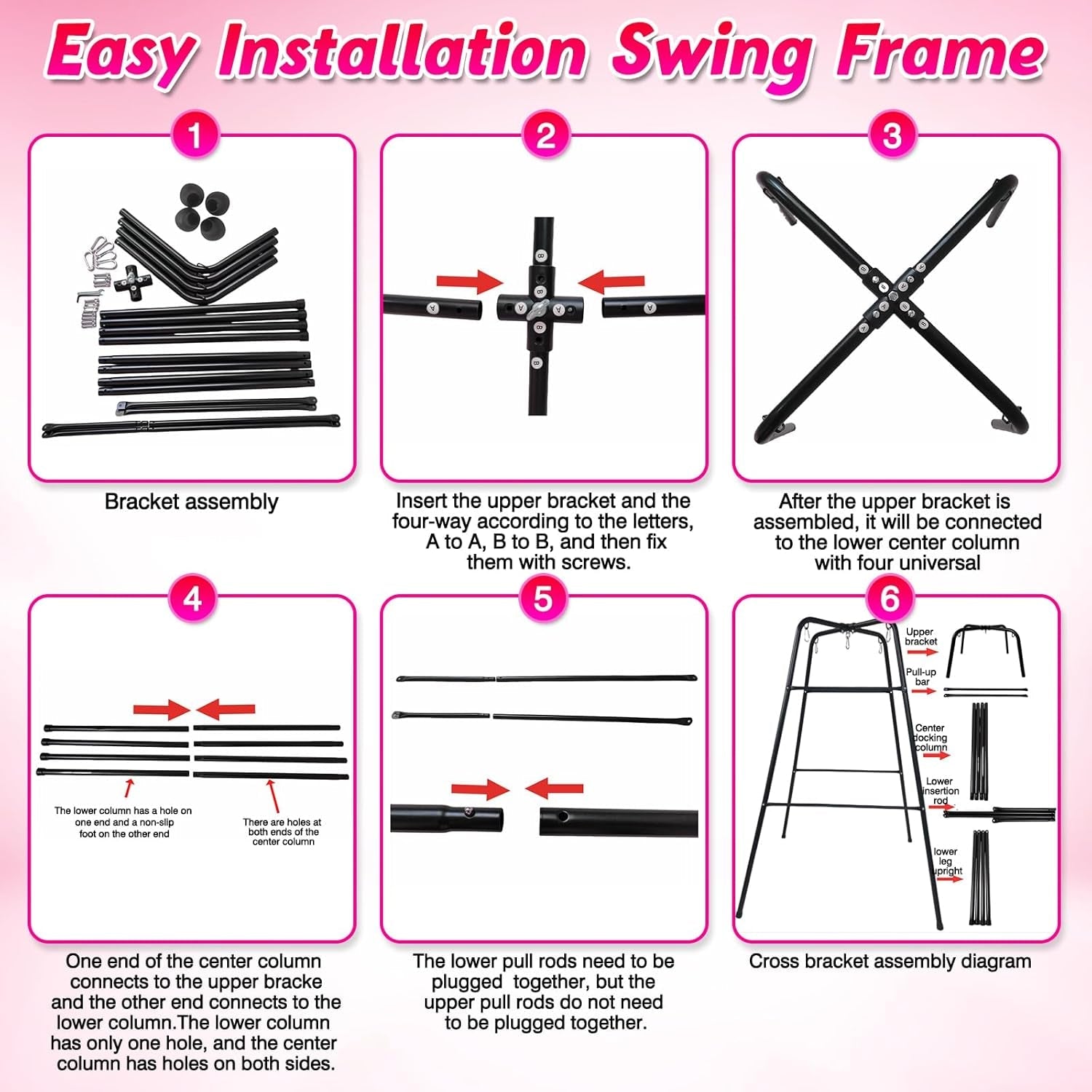 StandFree Freestanding Sex Swing Frame & Sling 800lb - Vixen | Nova Network