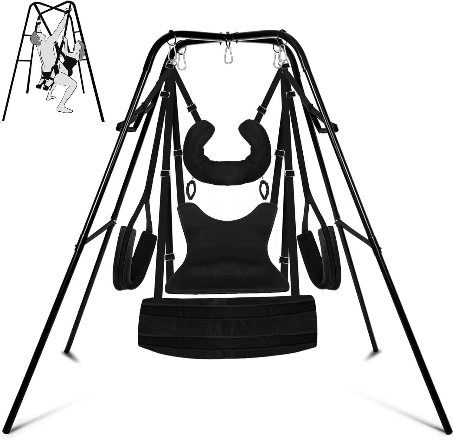 StandFree Freestanding Sex Swing Frame & Sling 800lb - Vixen | Nova Network