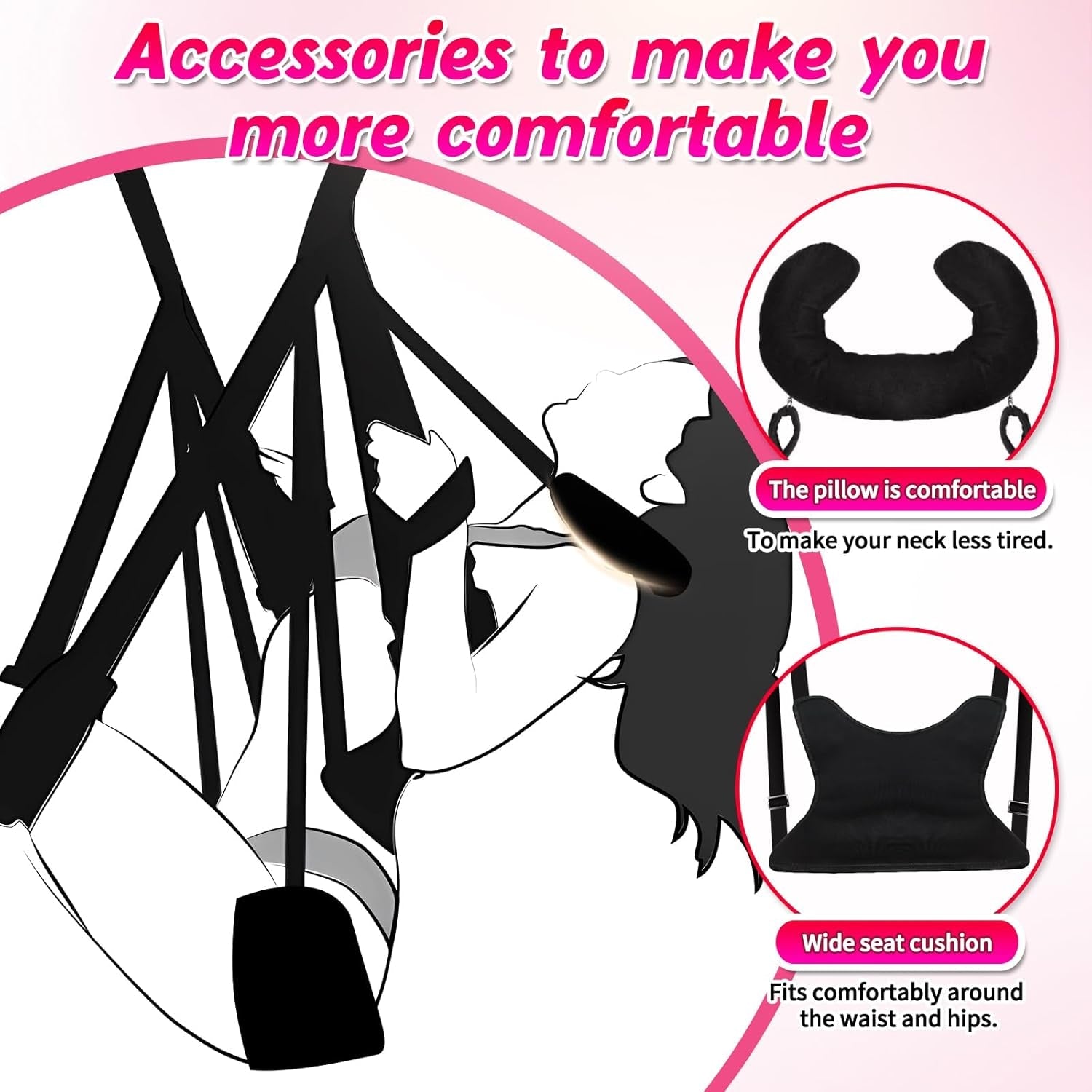 StandFree Freestanding Sex Swing Frame & Sling 800lb - Vixen | Nova Network