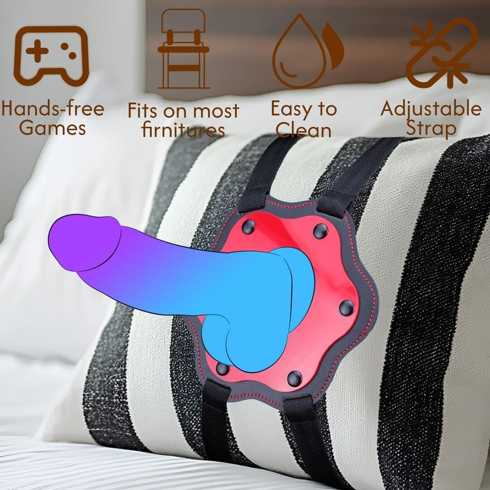 StarLuxe Suction Cup Dildo Saddle - Vixen | Nova Network