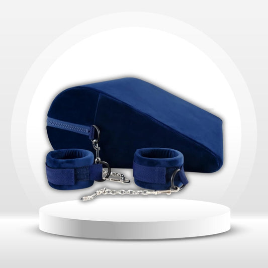 SteadyRise Sex Position Pillow & Cuffs - Vixen Adult Playroom