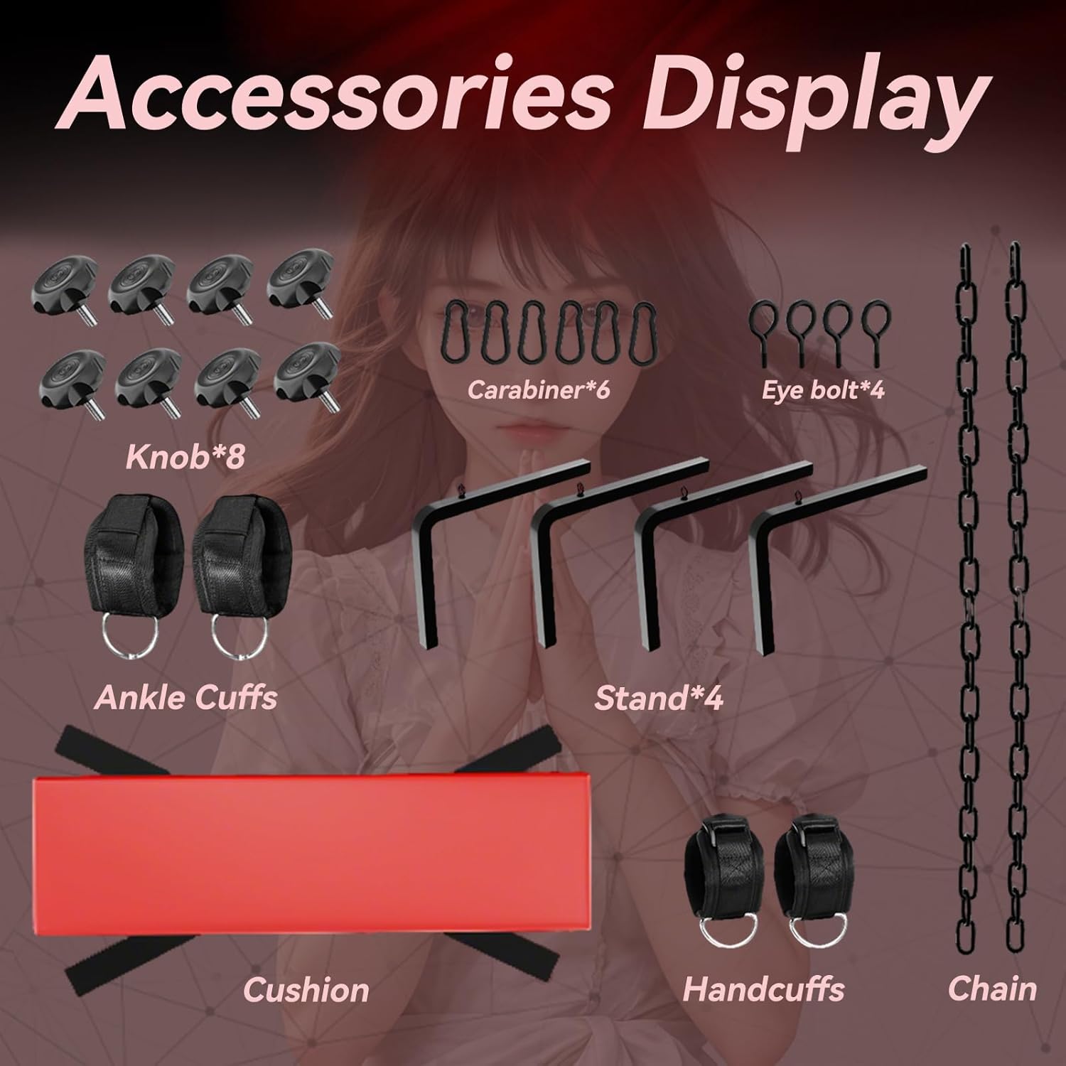 SteelBound Adjustable BDSM Sex Cross - Vixen | Nova Network