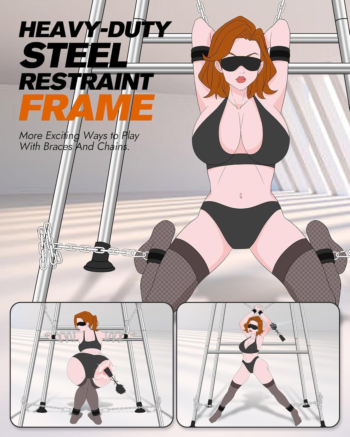 SteelPlay Premium Sex Swing Stand Set - Vixen | Nova Network