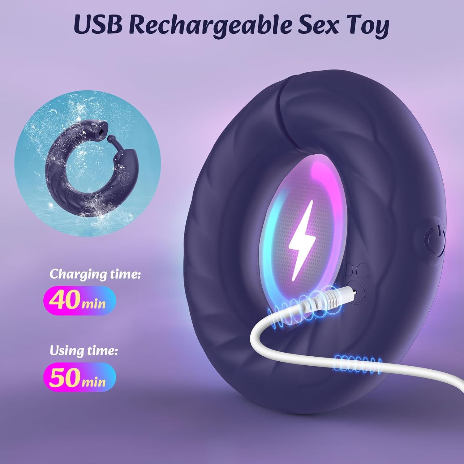 SteelPulse Vibrating Penis Ring - Vixen | Nova Network