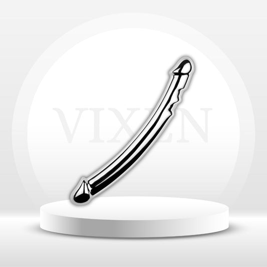 SteelScepter Metal Double Ended Dildo - Vixen | Nova Network