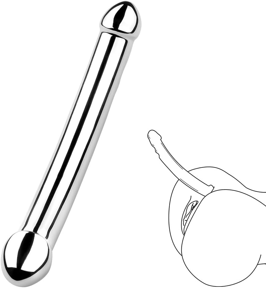 SteelScepter Metal Double Ended Dildo - Vixen | Nova Network