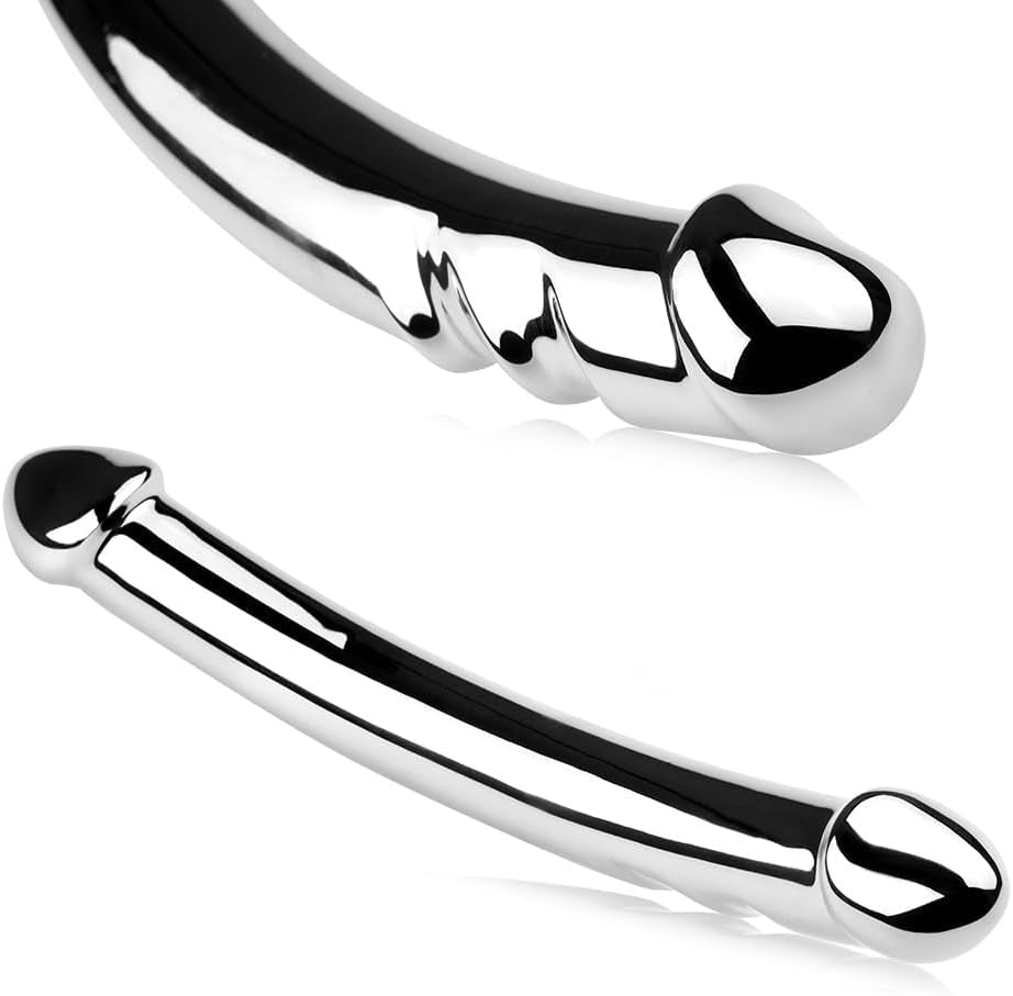 SteelScepter Metal Double Ended Dildo - Vixen | Nova Network