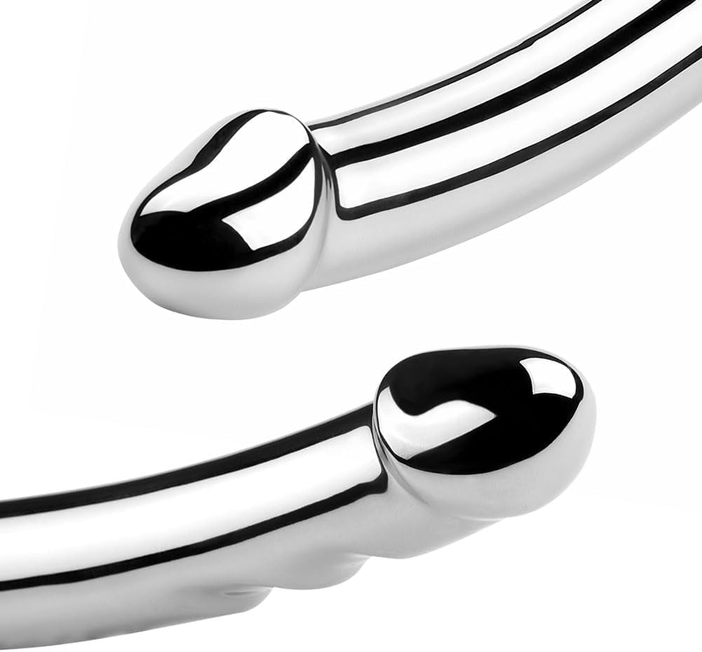 SteelScepter Metal Double Ended Dildo - Vixen | Nova Network