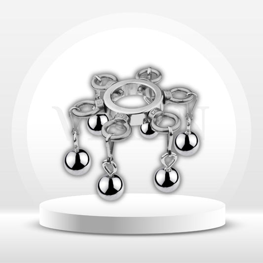 SteelTension Stainless Steel CBT Ball Stretcher - Vixen | Nova Network