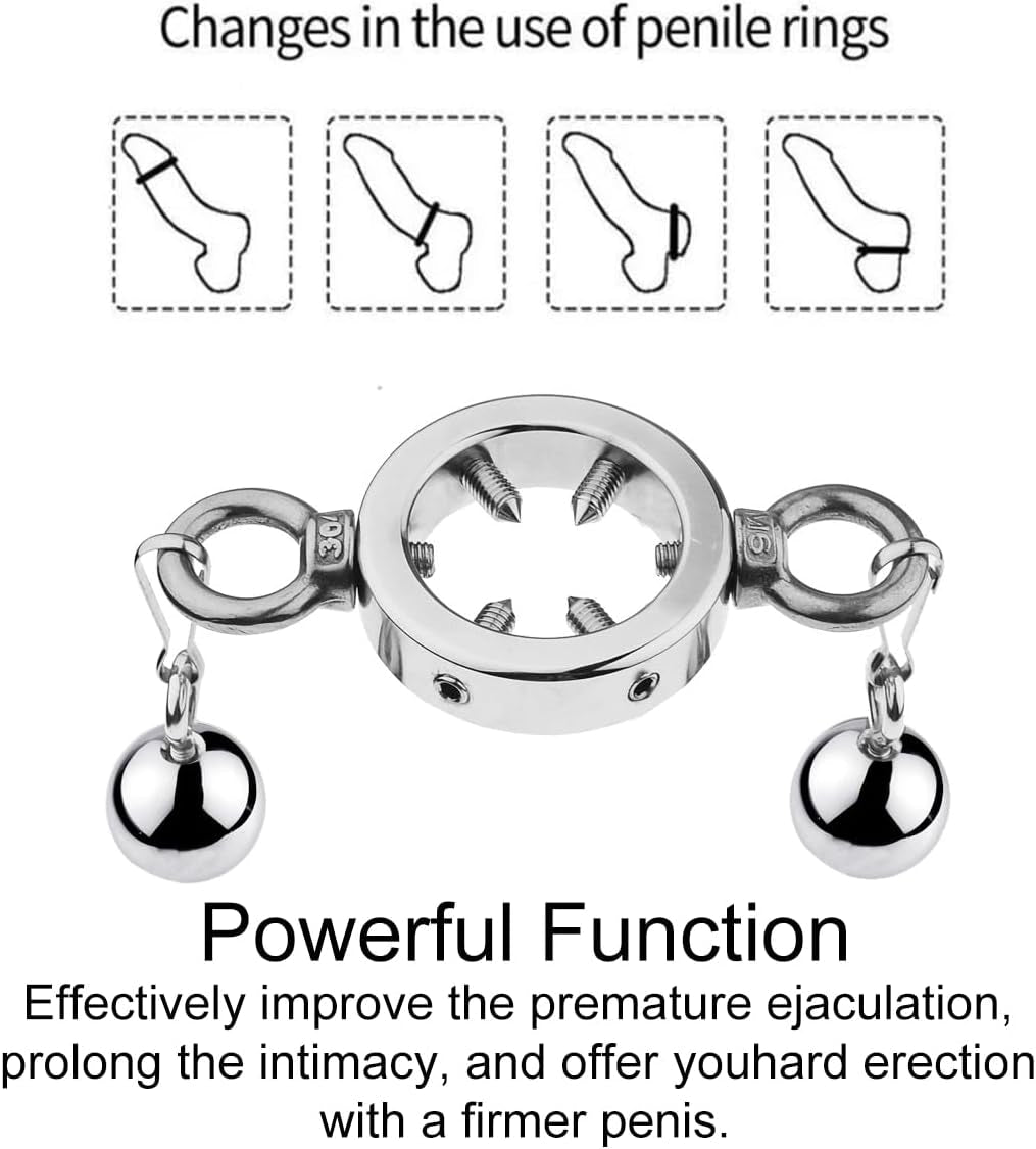 SteelVise Adjustable Stainless Steel CBT Ball Stretcher - Vixen | Nova Network