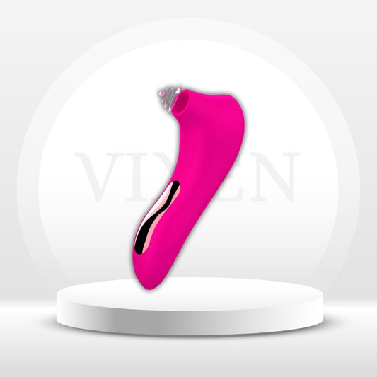 StellarBlush Mini Wand Suction Vibrator | 10 Modes - Vixen | Nova Network