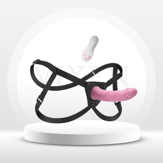 StrapCommand Vibrating Strap - On - Vixen | Nova Network