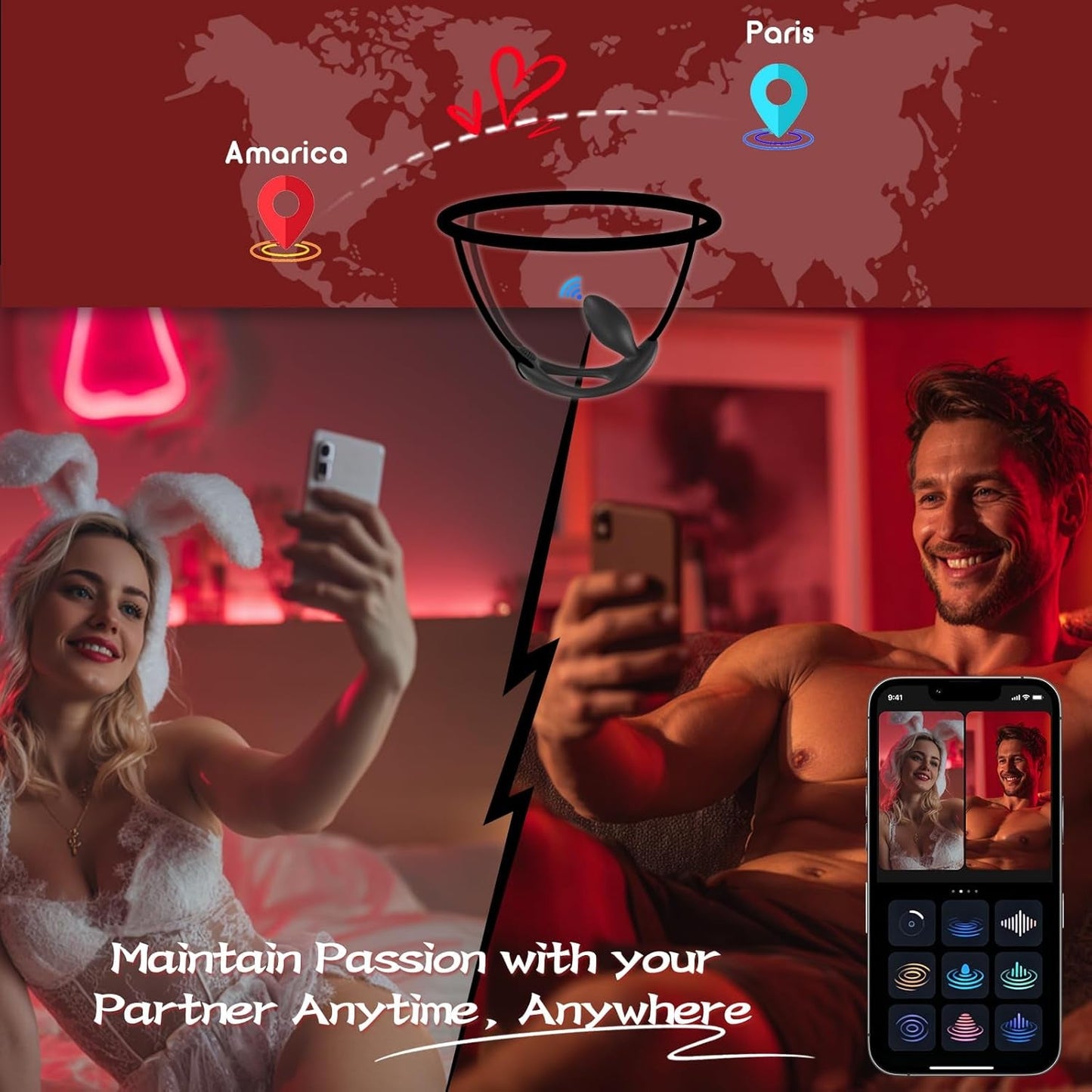 StrapPulse Wearable Anal Vibrator Couples Plug - Vixen | Nova Network