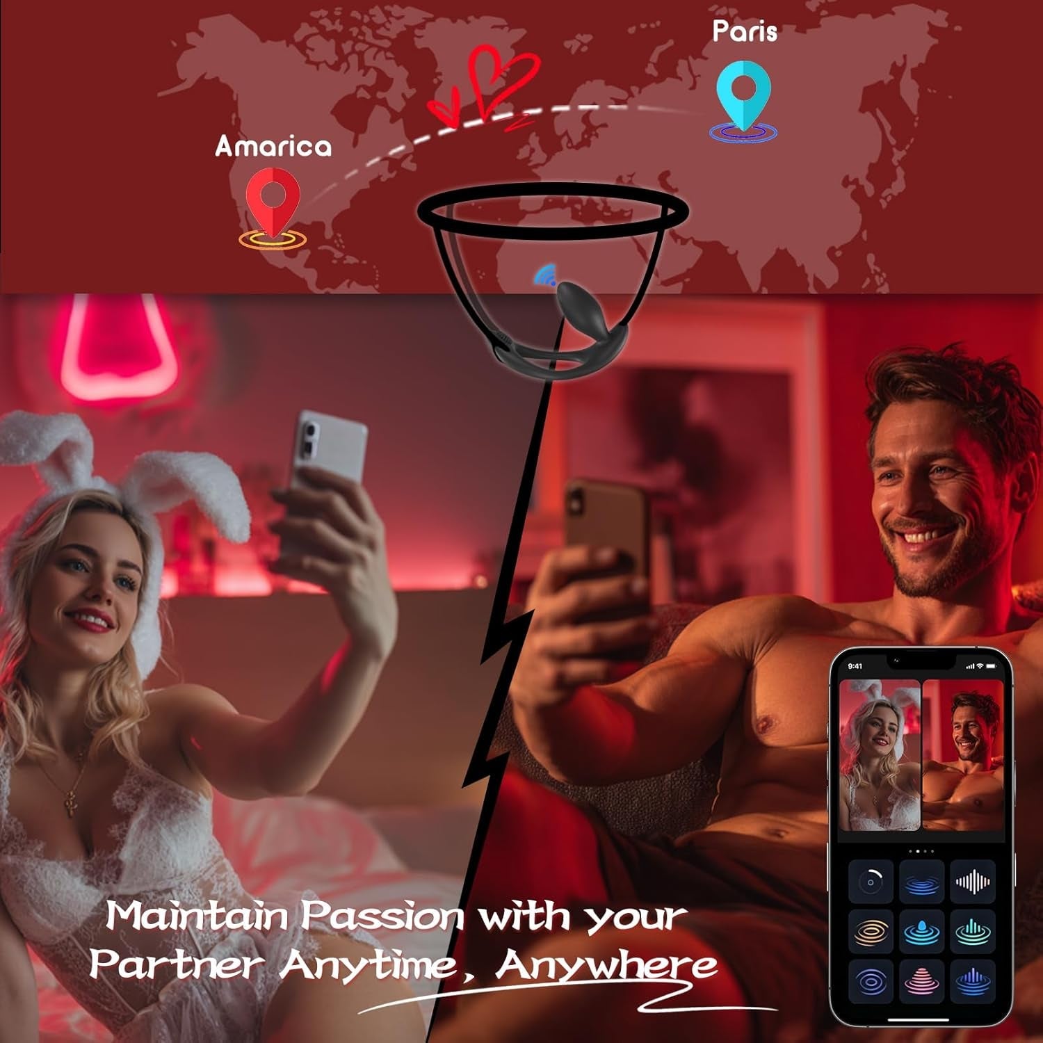 StrapPulse Wearable Anal Vibrator Couples Plug - Vixen | Nova Network