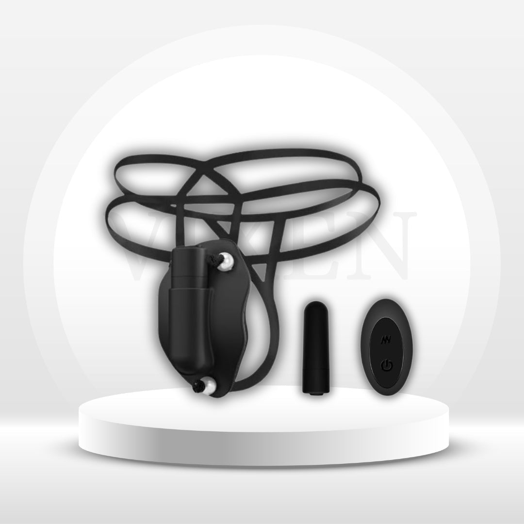 StrapTease Remote Control Wearable Panty Vibrator - Vixen | Nova Network