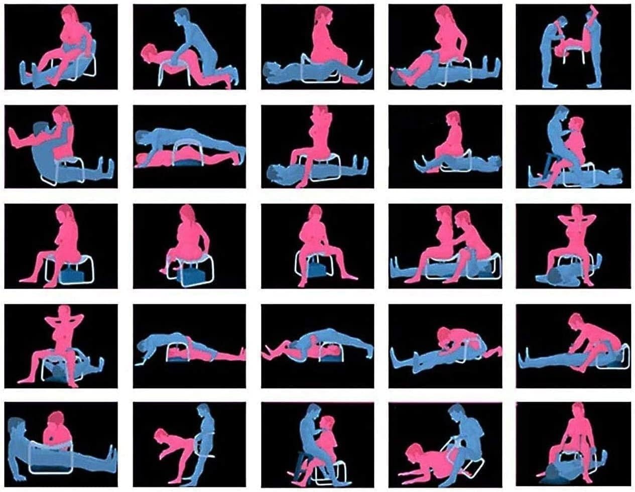 StretchRide Love Positions Stool Set - Vixen | Nova Network