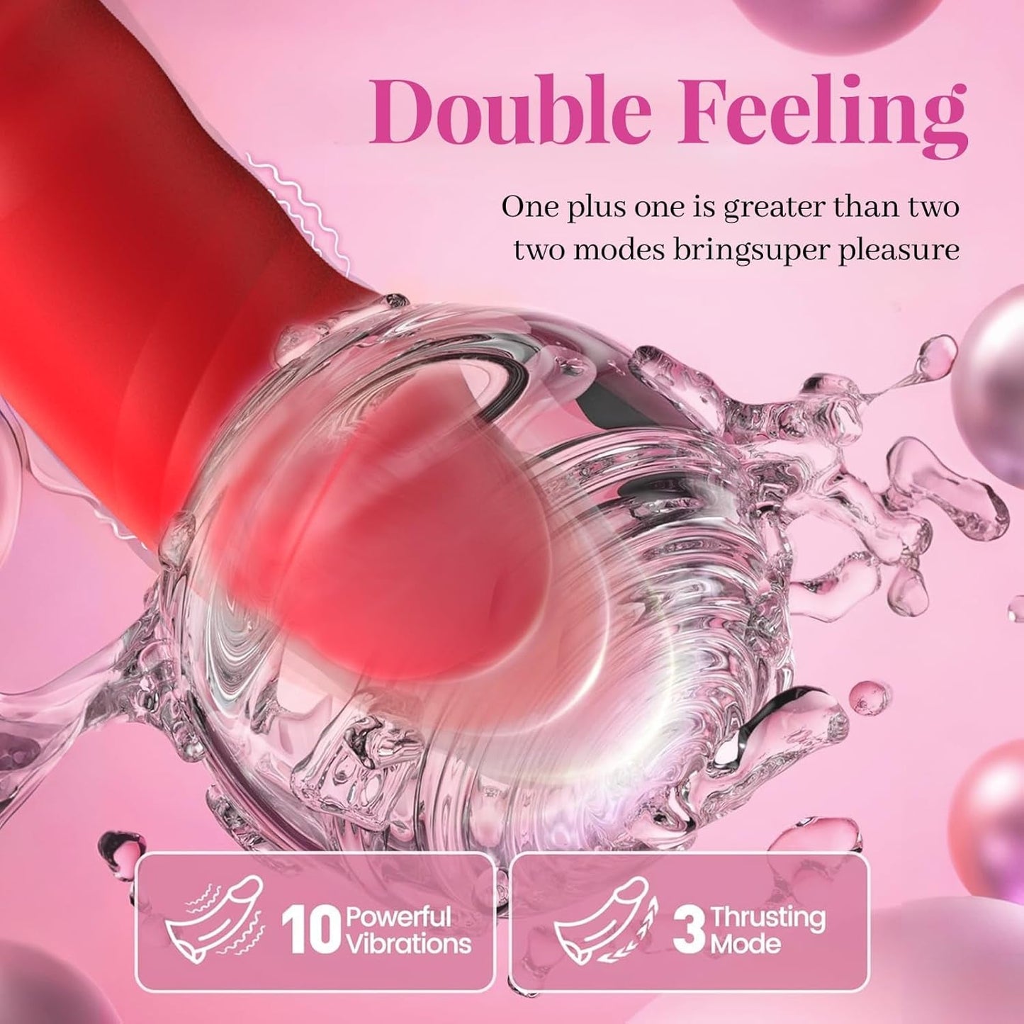 StrokeTempo Thrusting G - Spot Dildo Vibrator - Vixen | Nova Network