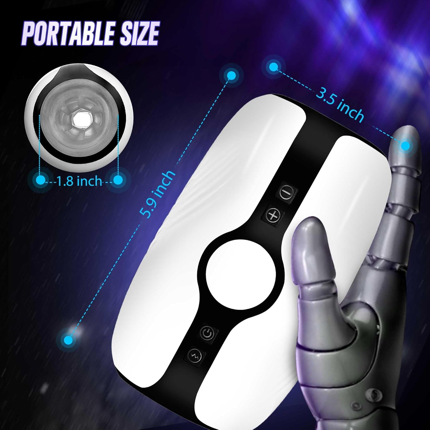 SuctionForge Sucking & Vibrating Penis PE Trainer - Vixen | Nova Network